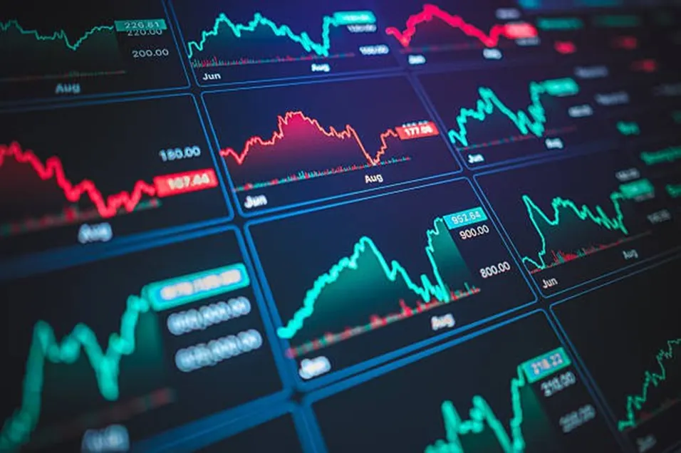 Currency exchange rate charts
