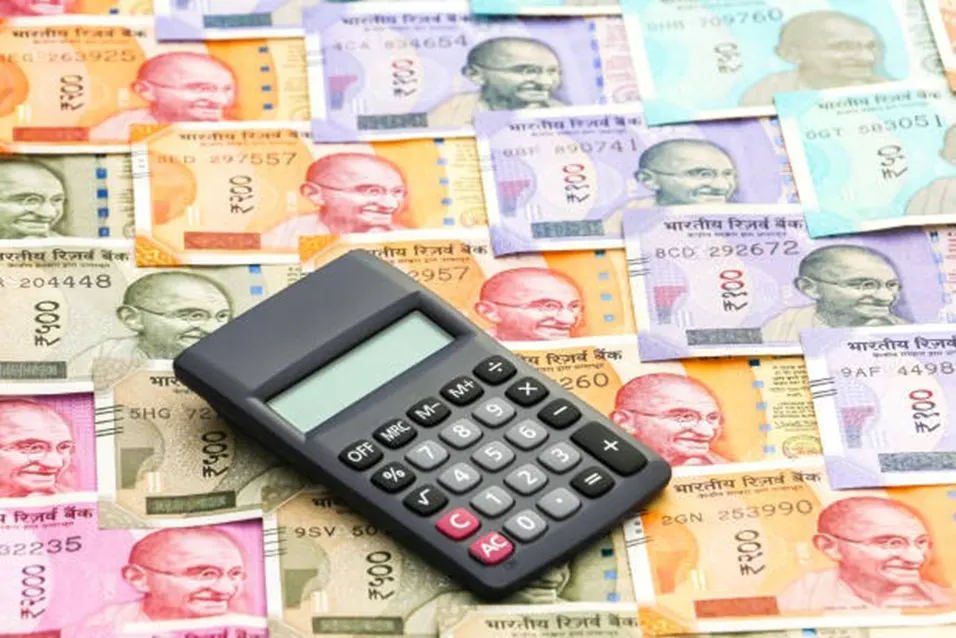 GST calculator with Indian rupees