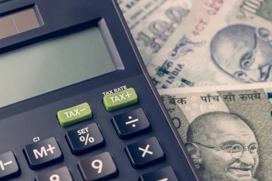 Tax rate calculator with Indian rupees
