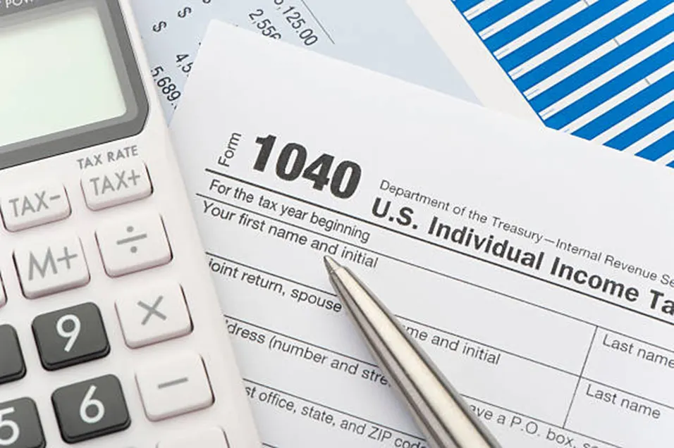 Tax form 1040