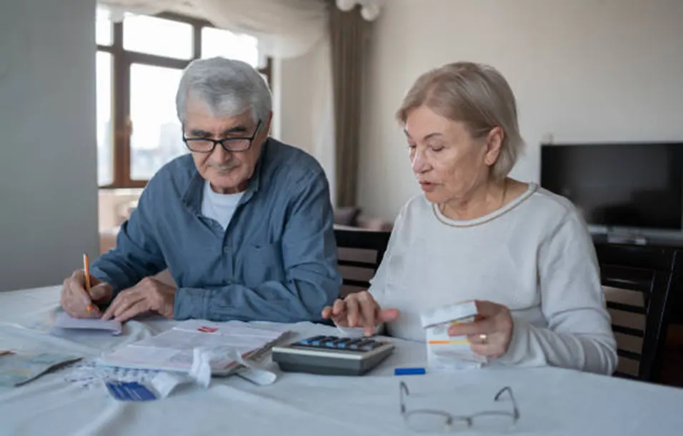 Senior couple finances
