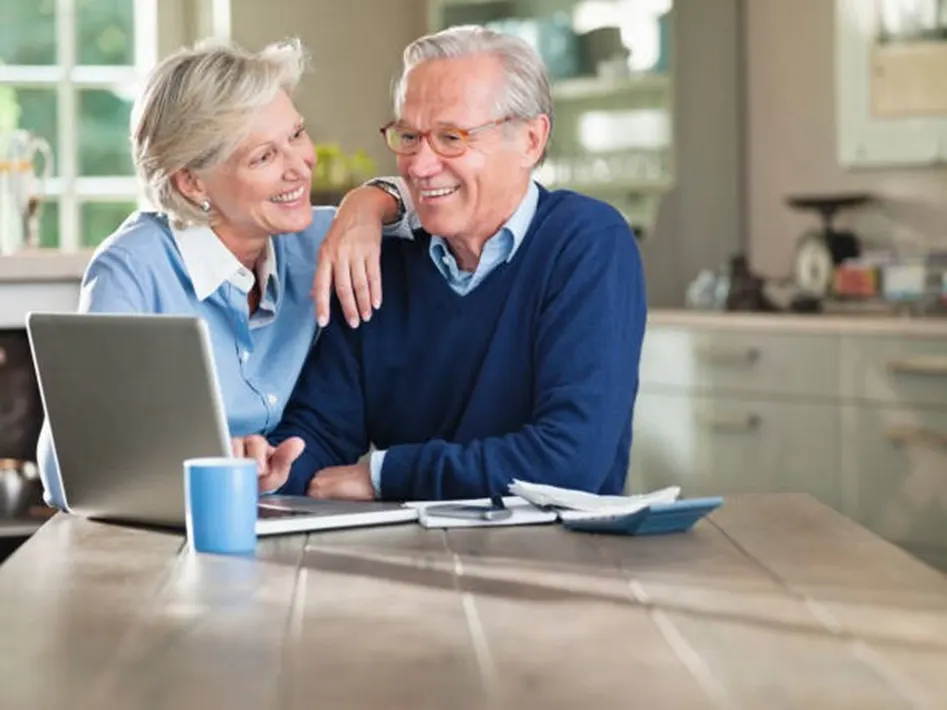 Retired couple