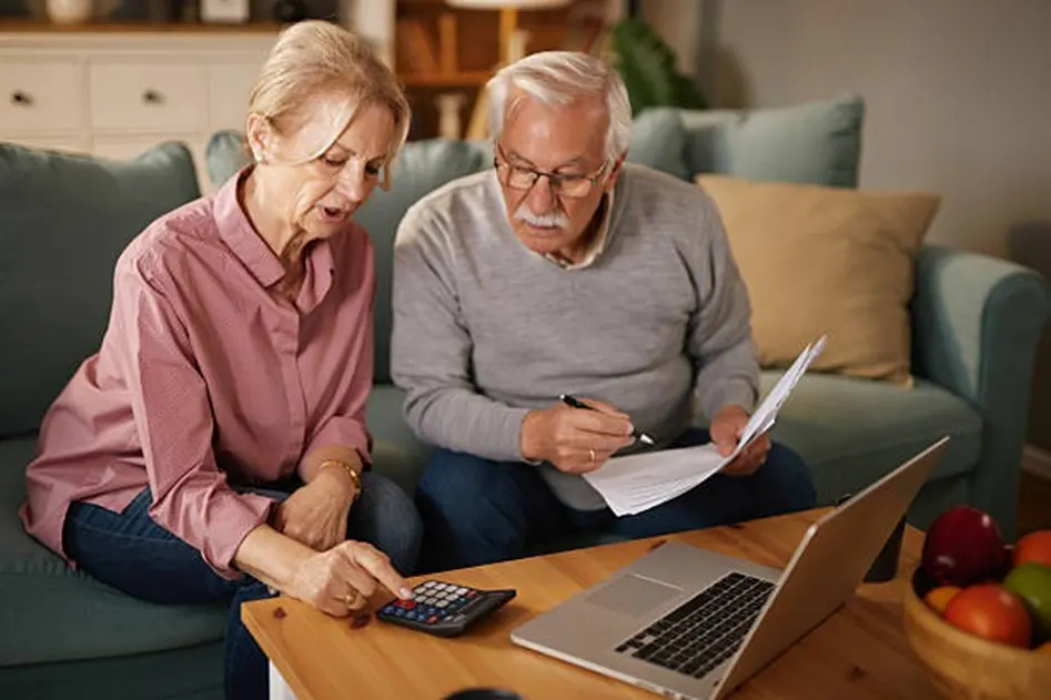 Retirement couple planning