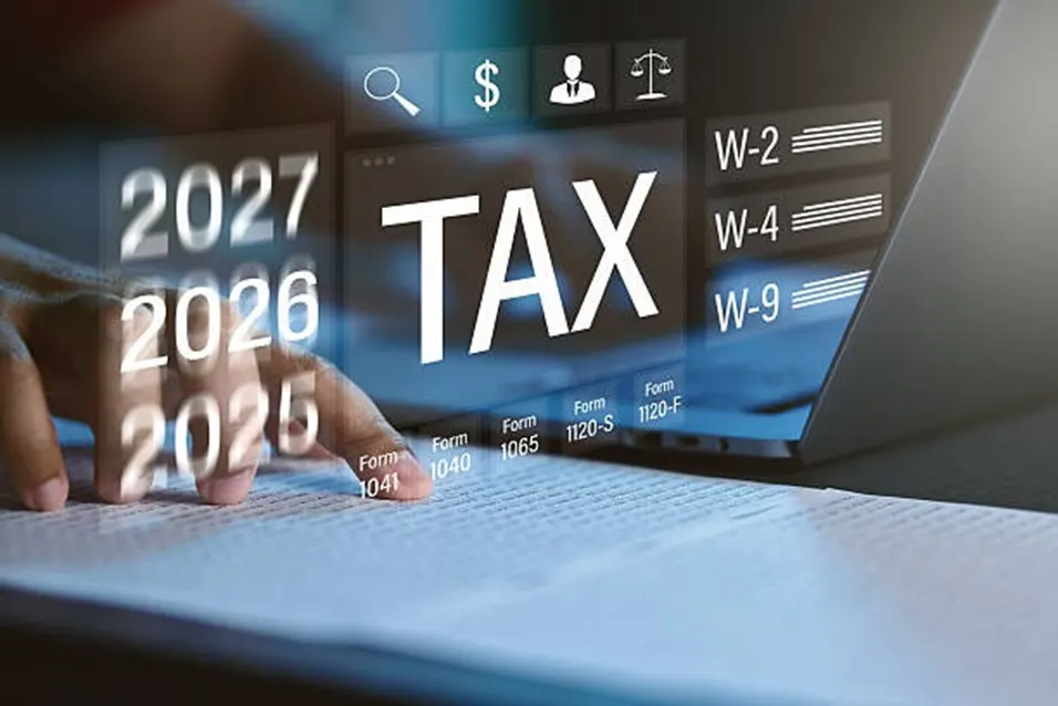 Digital tax filing forms